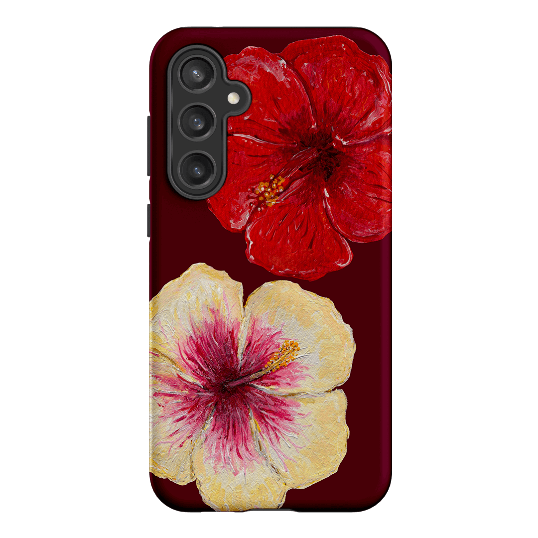 Hibiscus Flower Printed Phone Cases Samsung Galaxy S23 FE / Armoured by BG. Studio - The Dairy