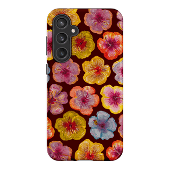 Hibiscus Holiday Rouge Printed Phone Cases Samsung Galaxy S23 FE / Armoured by BG. Studio - The Dairy