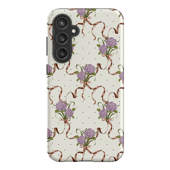 Hydrangea Ribbon Printed Phone Cases Samsung Galaxy S23 FE / Armoured by Veronica Tucker - The Dairy