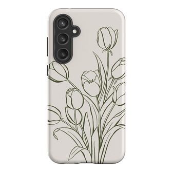 Inked Tulips Printed Phone Cases Samsung Galaxy S23 FE / Armoured by Typoflora - The Dairy