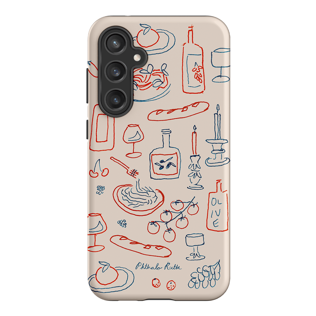 Italian Fare Printed Phone Cases Samsung Galaxy S23 FE / Armoured by Phthalo Ruth - The Dairy