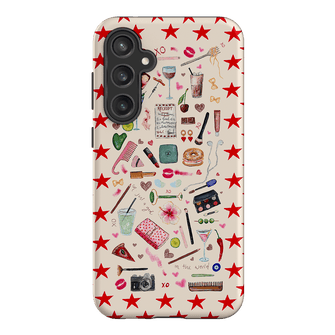 Just A Girl Printed Phone Cases Samsung Galaxy S23 FE / Armoured by BG. Studio - The Dairy