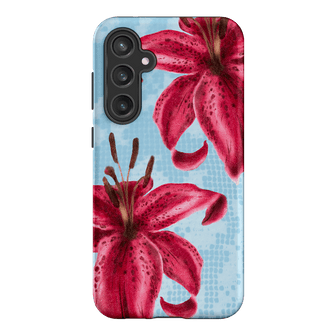 Lillies Printed Phone Cases Samsung Galaxy S23 FE / Armoured by Sally Hungerford - The Dairy