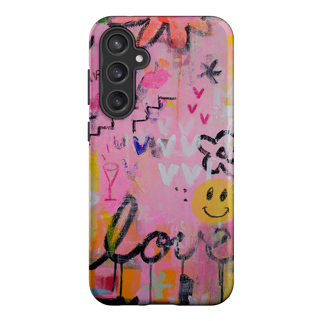 Love Smiles Printed Phone Cases Samsung Galaxy S23 FE / Armoured by Jackie Green - The Dairy