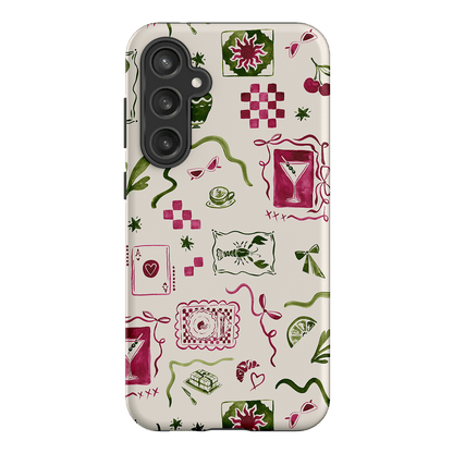 Martini Gal Printed Phone Cases Samsung Galaxy S23 FE / Armoured by Charlie Taylor - The Dairy