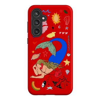 Mermaid Salad Scarlet Printed Phone Cases Samsung Galaxy S23 FE / Armoured by Easty Beasty - The Dairy