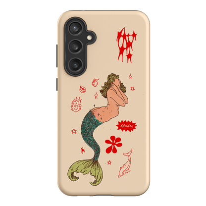 Mimi Cream Printed Phone Cases Samsung Galaxy S23 FE / Armoured by Easty Beasty - The Dairy