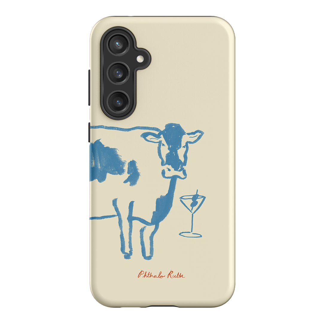 Mootini Blue Printed Phone Cases by Phthalo Ruth - The Dairy