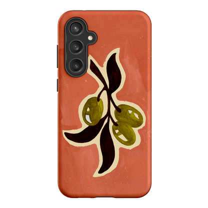 Olives Printed Phone Cases Samsung Galaxy S23 FE / Armoured by Studio Bon - The Dairy