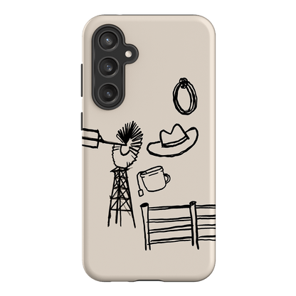 Outstation Printed Phone Cases Samsung Galaxy S23 FE / Armoured by Nardurna - The Dairy