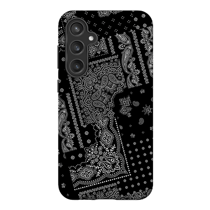 Paisley Noir Printed Phone Cases Samsung Galaxy S23 FE / Armoured by The Dairy - The Dairy