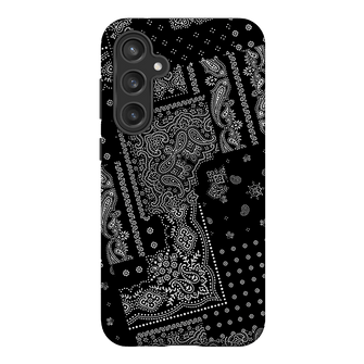 Paisley Noir Printed Phone Cases Samsung Galaxy S23 FE / Armoured by The Dairy - The Dairy
