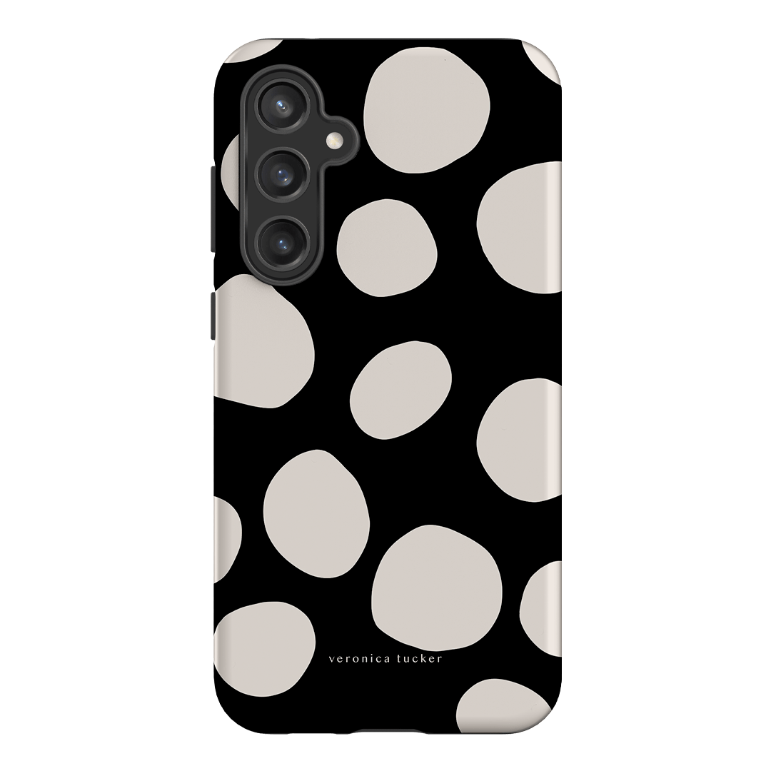Pebbles Noir Printed Phone Cases Samsung Galaxy S23 FE / Armoured by Veronica Tucker - The Dairy