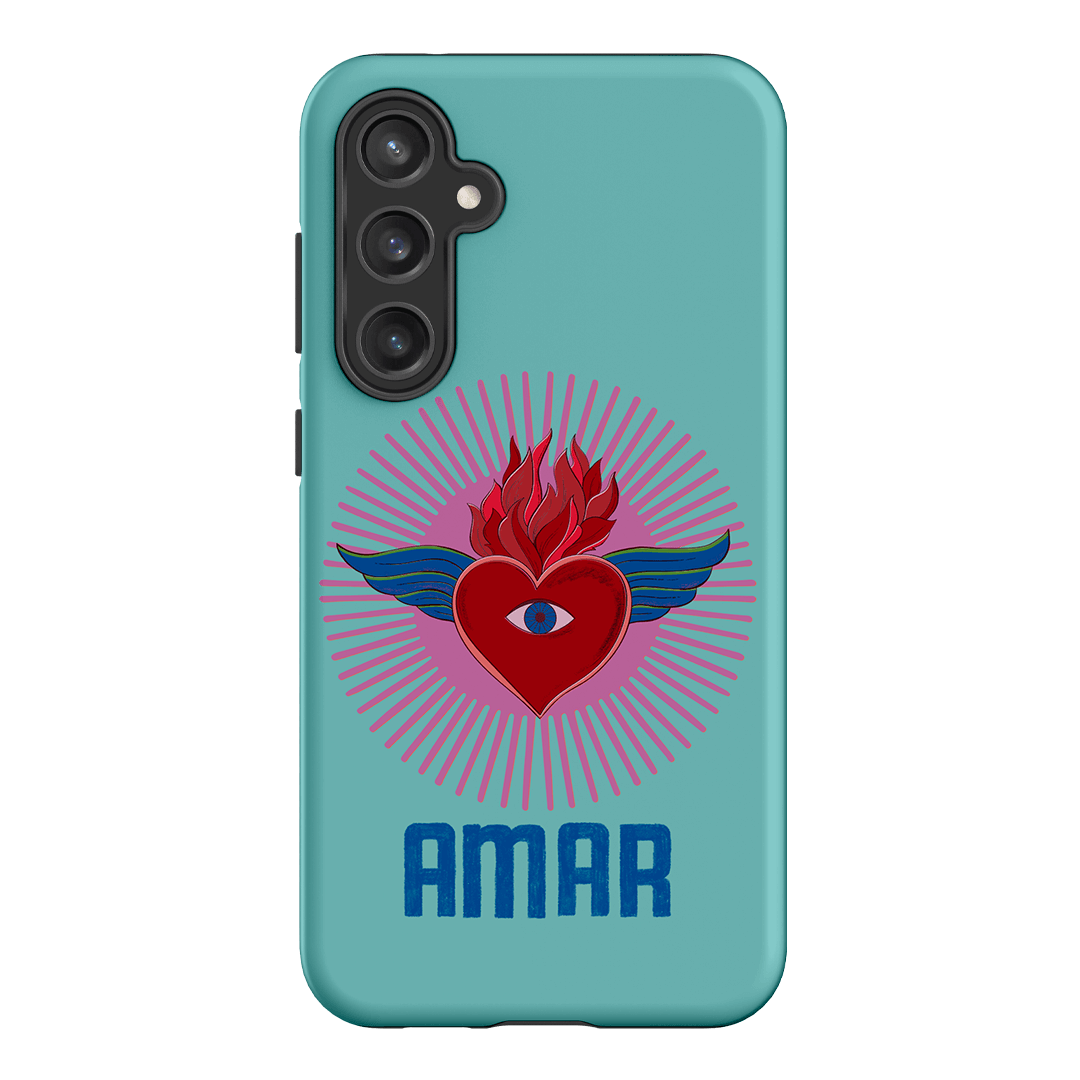 Sacred Heart Printed Phone Cases Samsung Galaxy S23 FE / Armoured by Fenton & Fenton - The Dairy