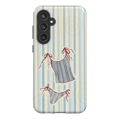 Stripe Tankini Printed Phone Cases Samsung Galaxy S23 FE / Armoured by Kayla Carr - The Dairy