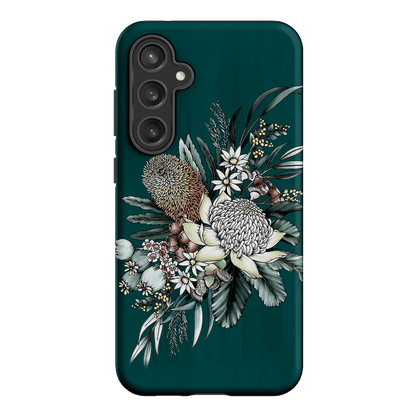 Teal Native Printed Phone Cases Samsung Galaxy S23 FE / Armoured by Typoflora - The Dairy