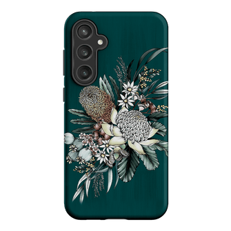 Teal Native Printed Phone Cases Samsung Galaxy S23 FE / Armoured by Typoflora - The Dairy