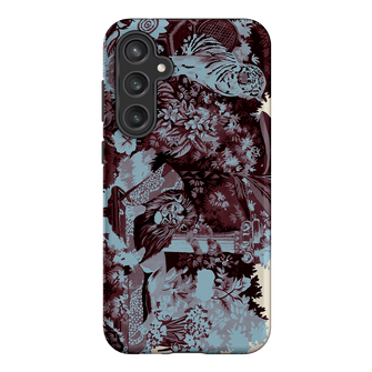 Tippi Blue Printed Phone Cases Samsung Galaxy S23 FE / Armoured by Desmond & Dempsey - The Dairy