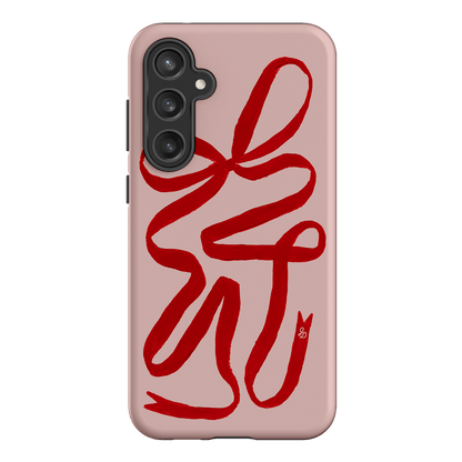 Valentine Ribbon Printed Phone Cases Samsung Galaxy S23 FE / Armoured by Jasmine Dowling - The Dairy