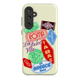 Well Travelled Printed Phone Cases Samsung Galaxy S23 FE / Armoured by The Dairy - The Dairy