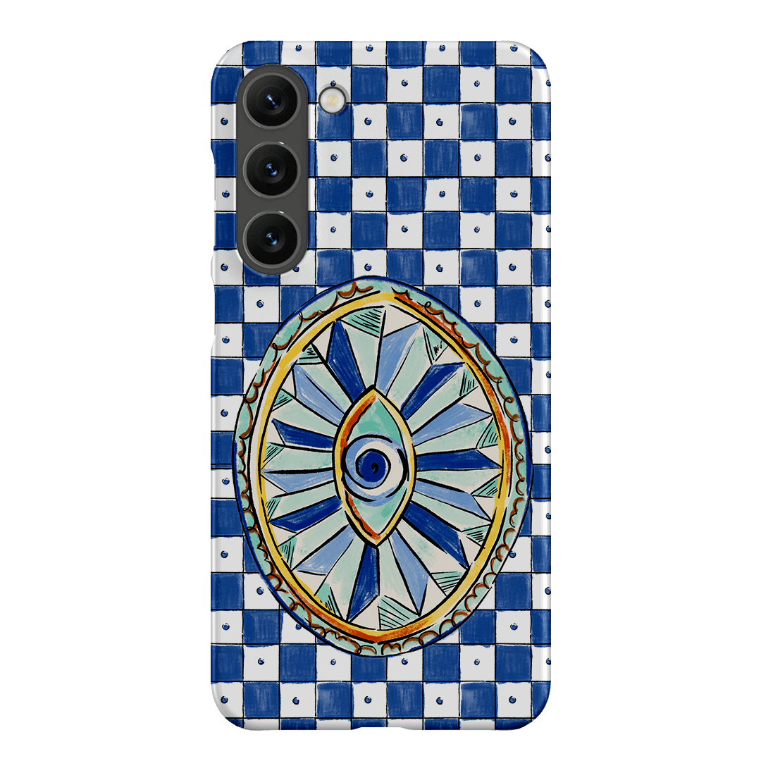 Evil Eye Printed Phone Cases Samsung Galaxy S23 Plus / Snap by Fenton & Fenton - The Dairy