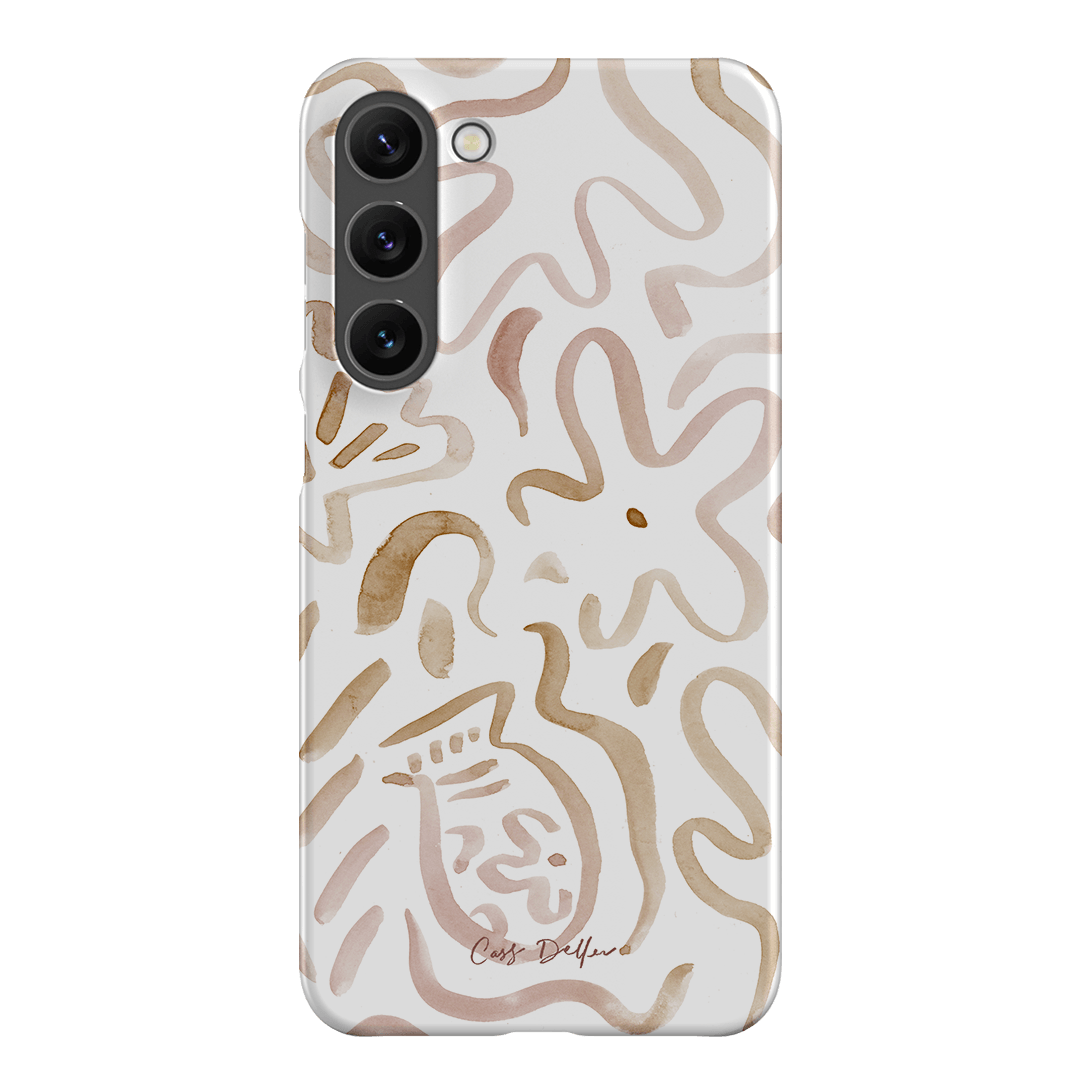 Flow Printed Phone Cases Samsung Galaxy S23 Plus / Snap by Cass Deller - The Dairy