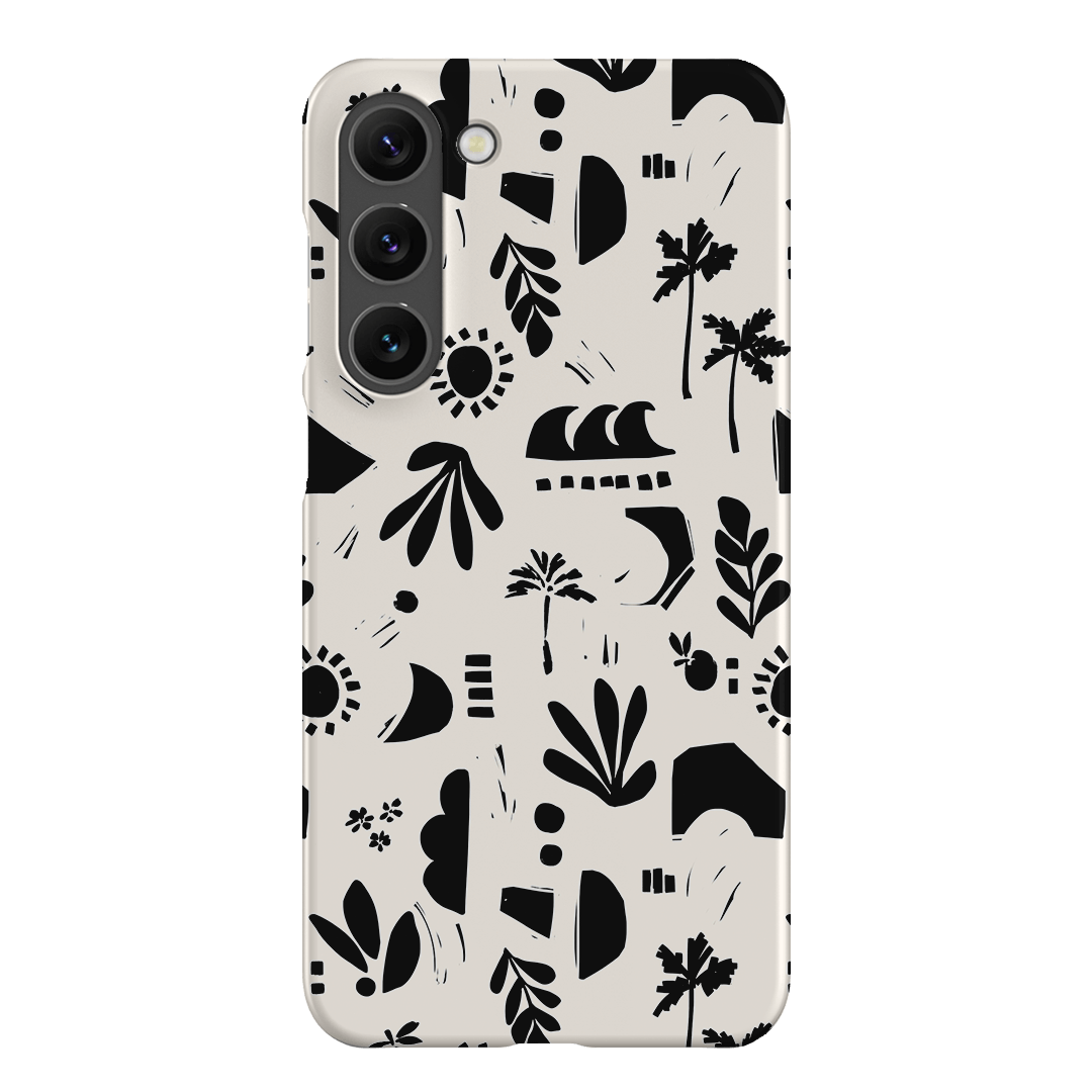 Inky Beach Printed Phone Cases Samsung Galaxy S23 Plus / Snap by Charlie Taylor - The Dairy