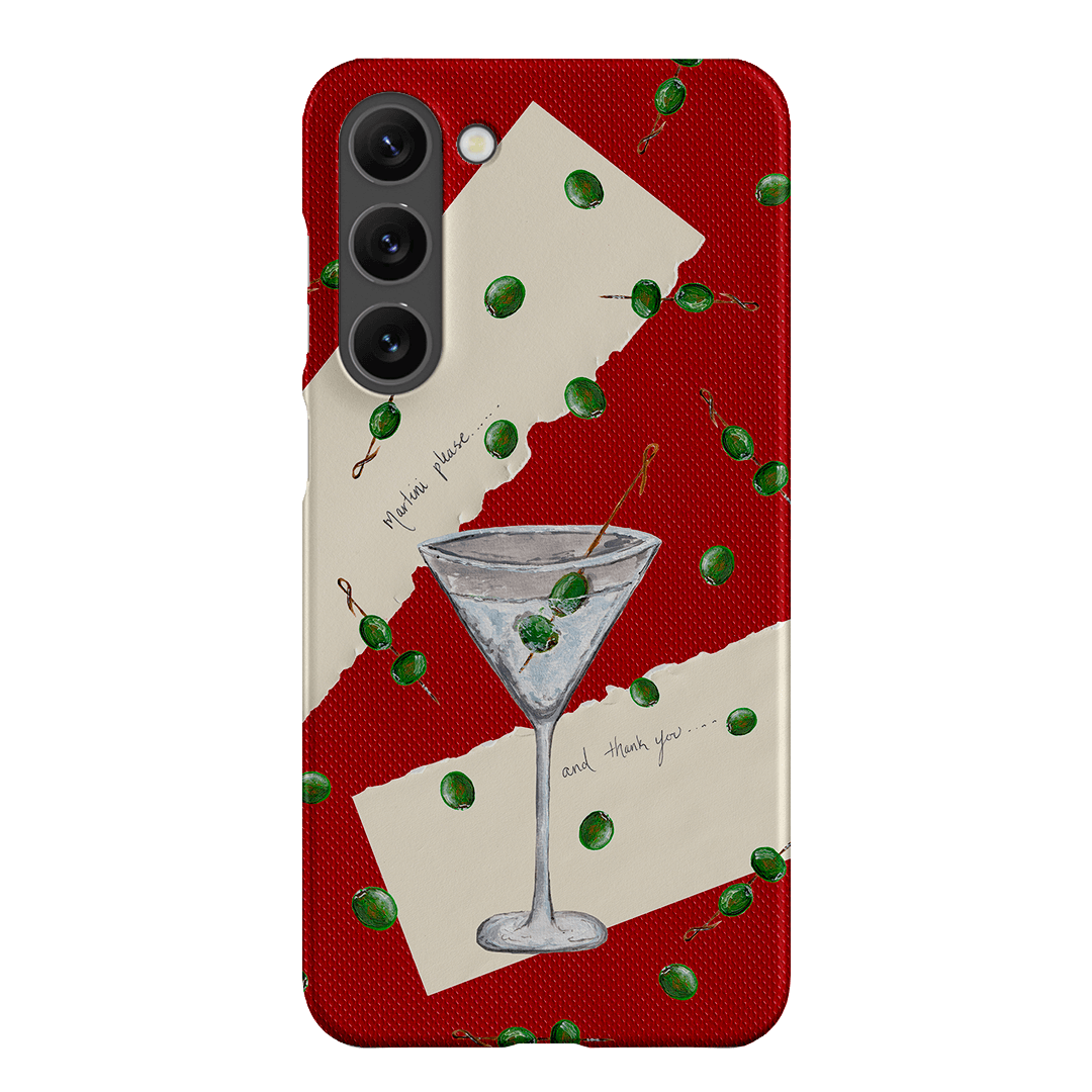 Martini Please Printed Phone Cases Samsung Galaxy S23 Plus / Snap by BG. Studio - The Dairy