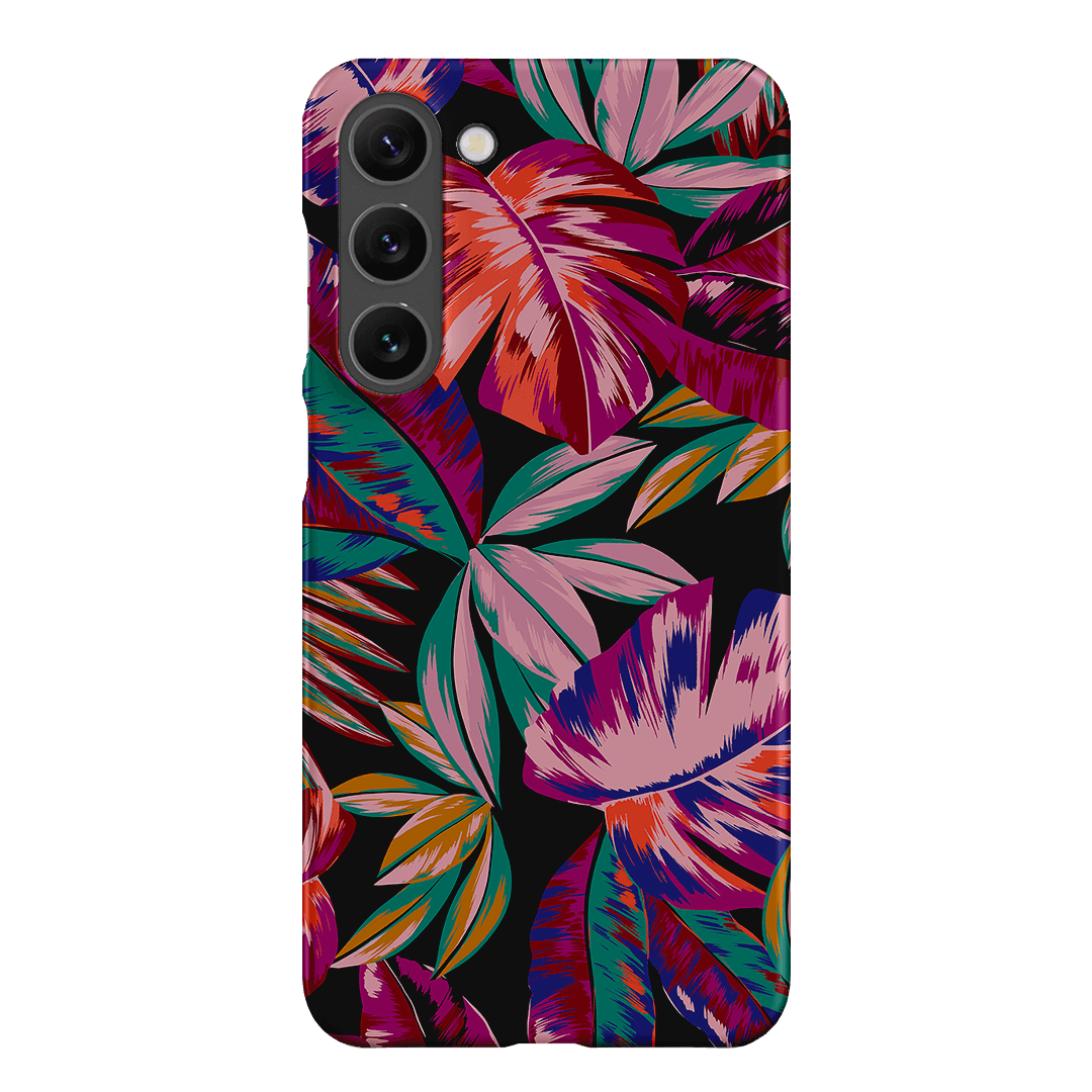 Midnight Palm Printed Phone Cases Samsung Galaxy S23 Plus / Snap by Charlie Taylor - The Dairy