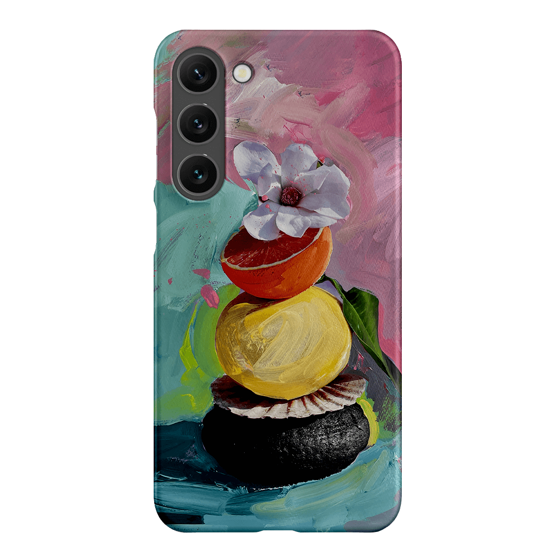 Pink Splash Printed Phone Cases Samsung Galaxy S23 Plus / Snap by Nicole Nelius - The Dairy