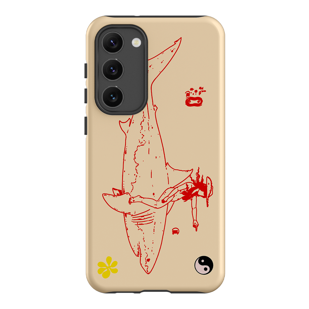 1800-Busy-Rn in Cream Printed Phone Cases Samsung Galaxy S23 Plus / Armoured by Easty Beasty - The Dairy