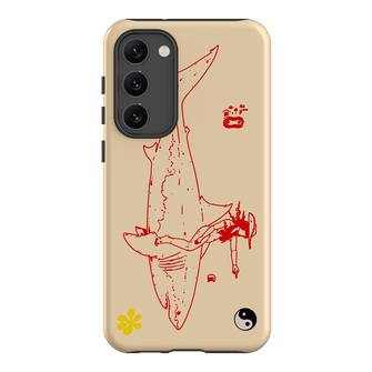 1800-Busy-Rn in Cream Printed Phone Cases Samsung Galaxy S23 Plus / Armoured by Easty Beasty - The Dairy