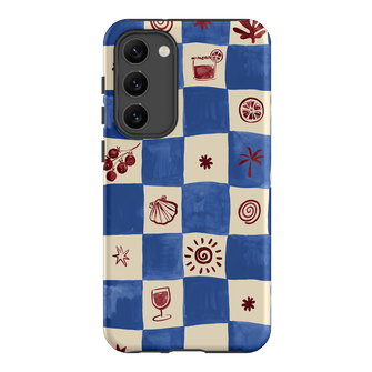 Afternoon Mezze Cornflower Printed Phone Cases Samsung Galaxy S23 Plus / Armoured by Charlie Taylor - The Dairy