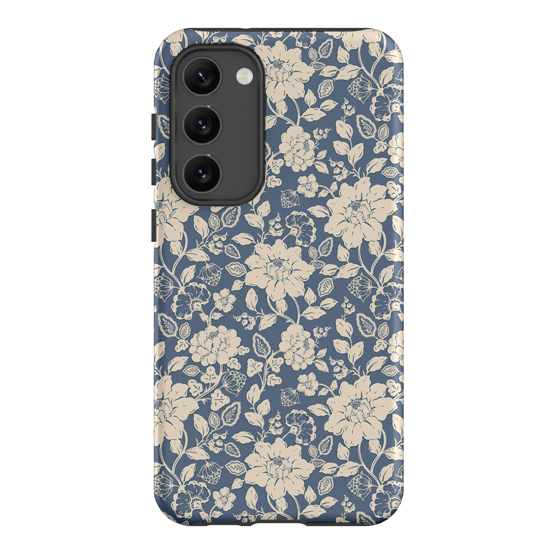 Blue Garden Printed Phone Cases Samsung Galaxy S23 Plus / Armoured by Kasiags Art - The Dairy