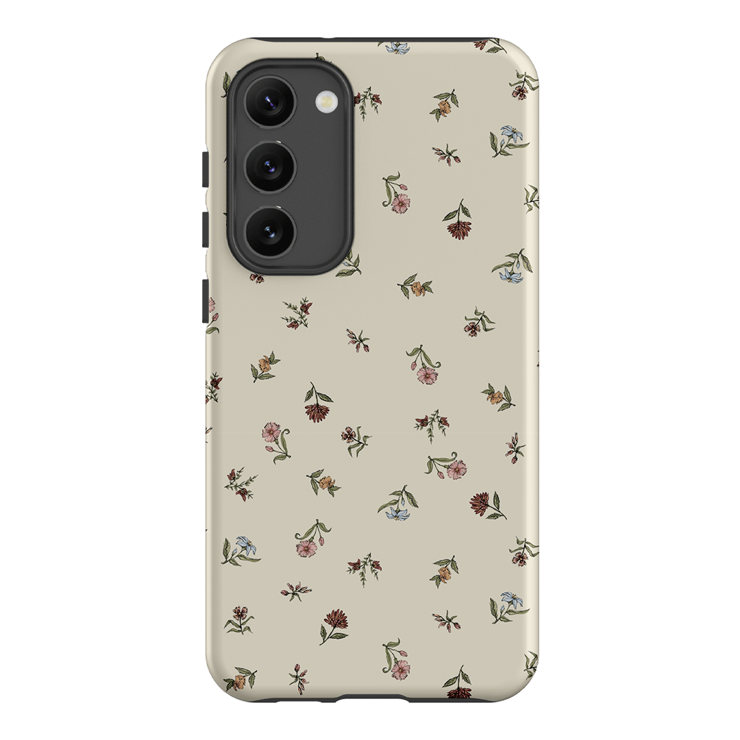 Butter Ditsy Printed Phone Cases Samsung Galaxy S23 Plus / Armoured by Veronica Tucker - The Dairy