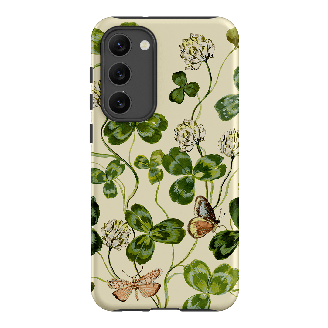 Clover & Butterflies Printed Phone Cases Samsung Galaxy S23 Plus / Armoured by Ellie Mae - The Dairy