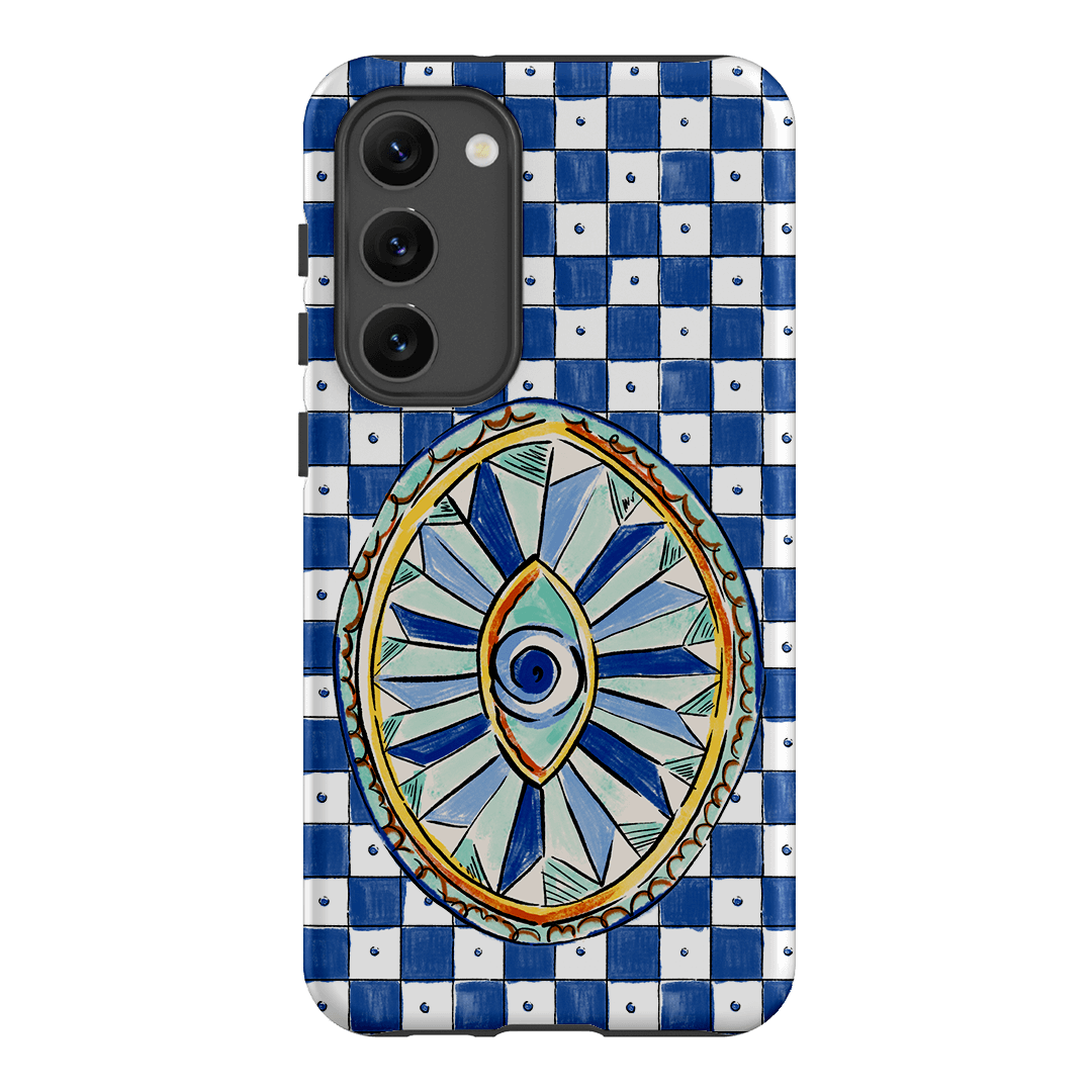 Evil Eye Printed Phone Cases Samsung Galaxy S23 Plus / Armoured by Fenton & Fenton - The Dairy