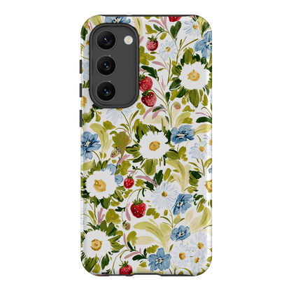 Garden Strawberries Printed Phone Cases Samsung Galaxy S23 Plus / Armoured by Ellie Mae - The Dairy