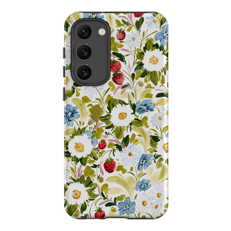 Garden Strawberries Printed Phone Cases Samsung Galaxy S23 Plus / Armoured by Ellie Mae - The Dairy