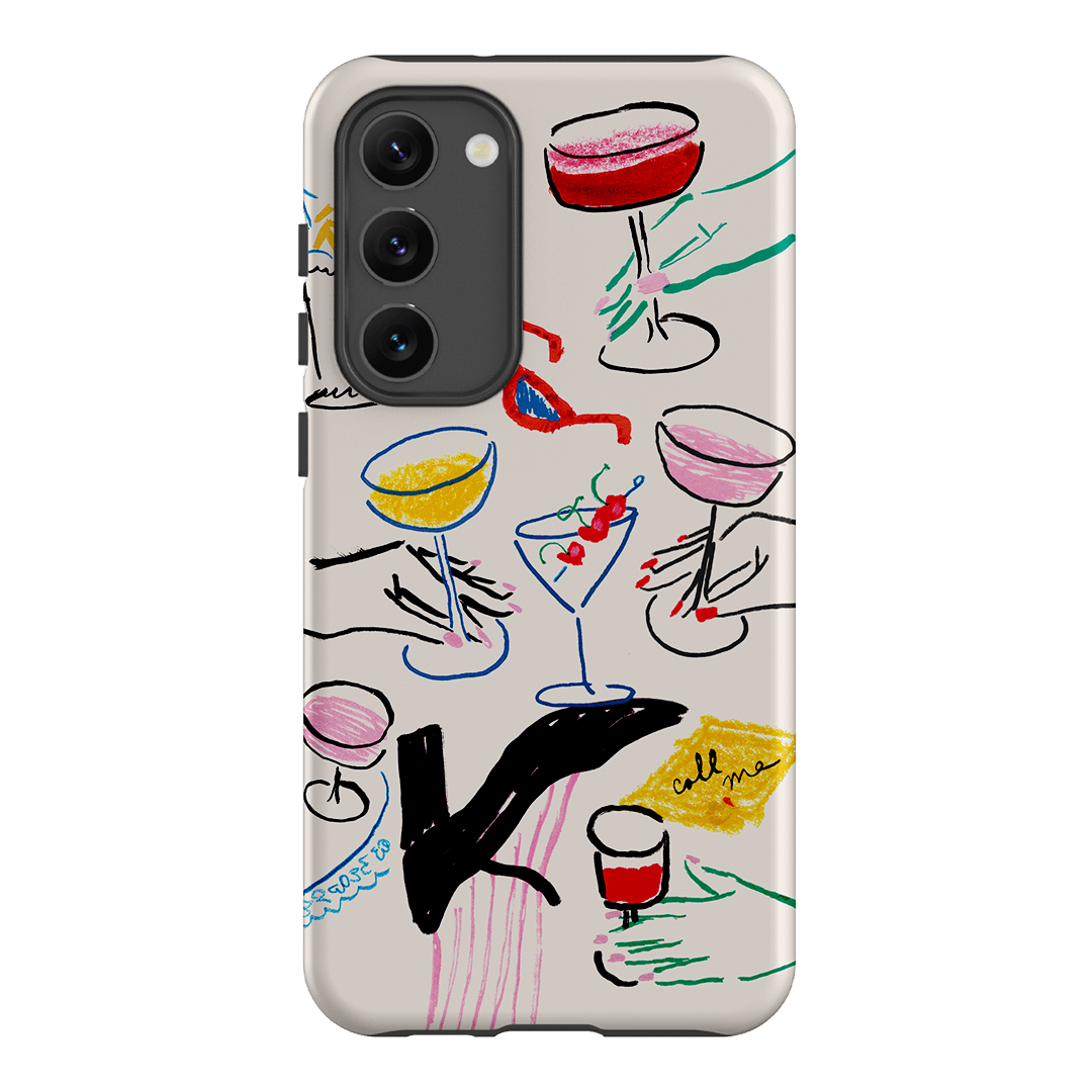 Girls Night Out Printed Phone Cases Samsung Galaxy S23 Plus / Armoured by Phthalo Ruth - The Dairy