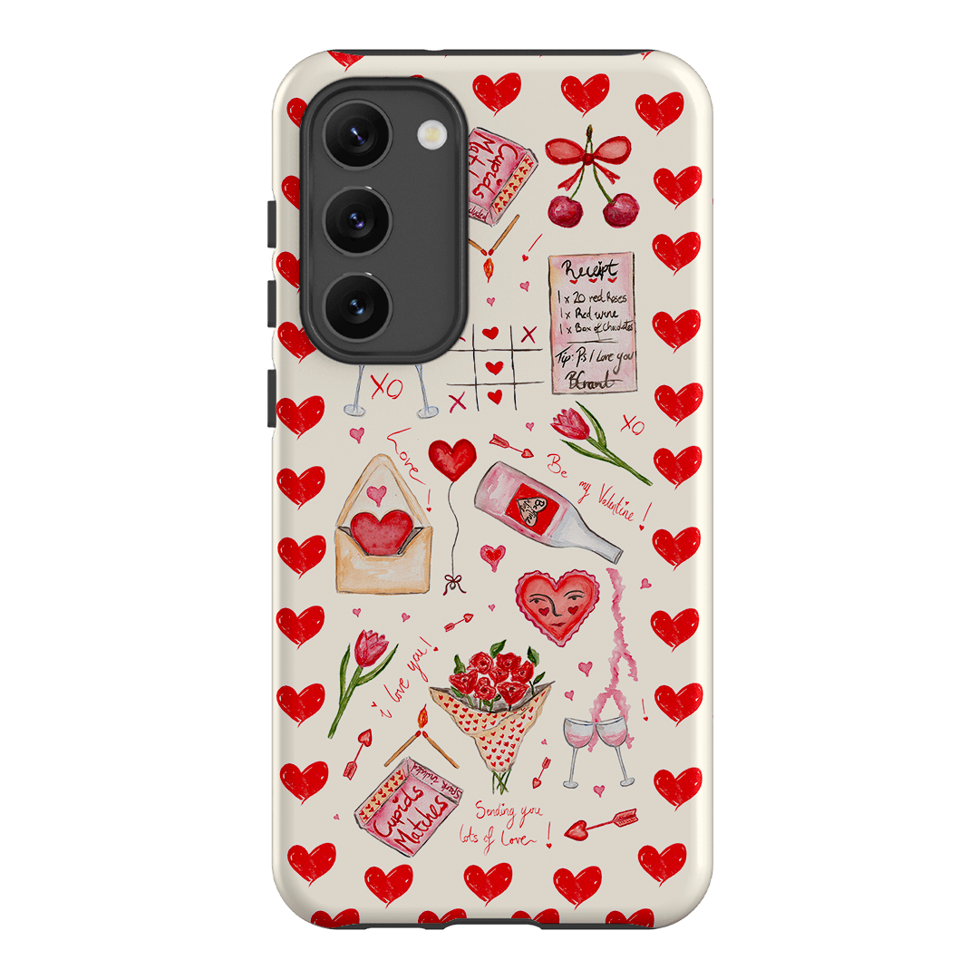 Love Note Printed Phone Cases Samsung Galaxy S23 Plus / Armoured by BG. Studio - The Dairy