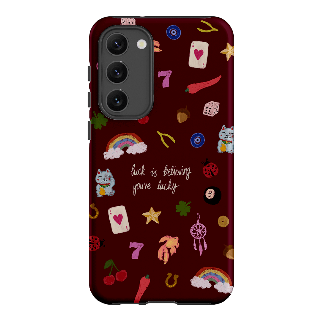 Lucky Printed Phone Cases Samsung Galaxy S23 Plus / Armoured by Amy Gibbs - The Dairy