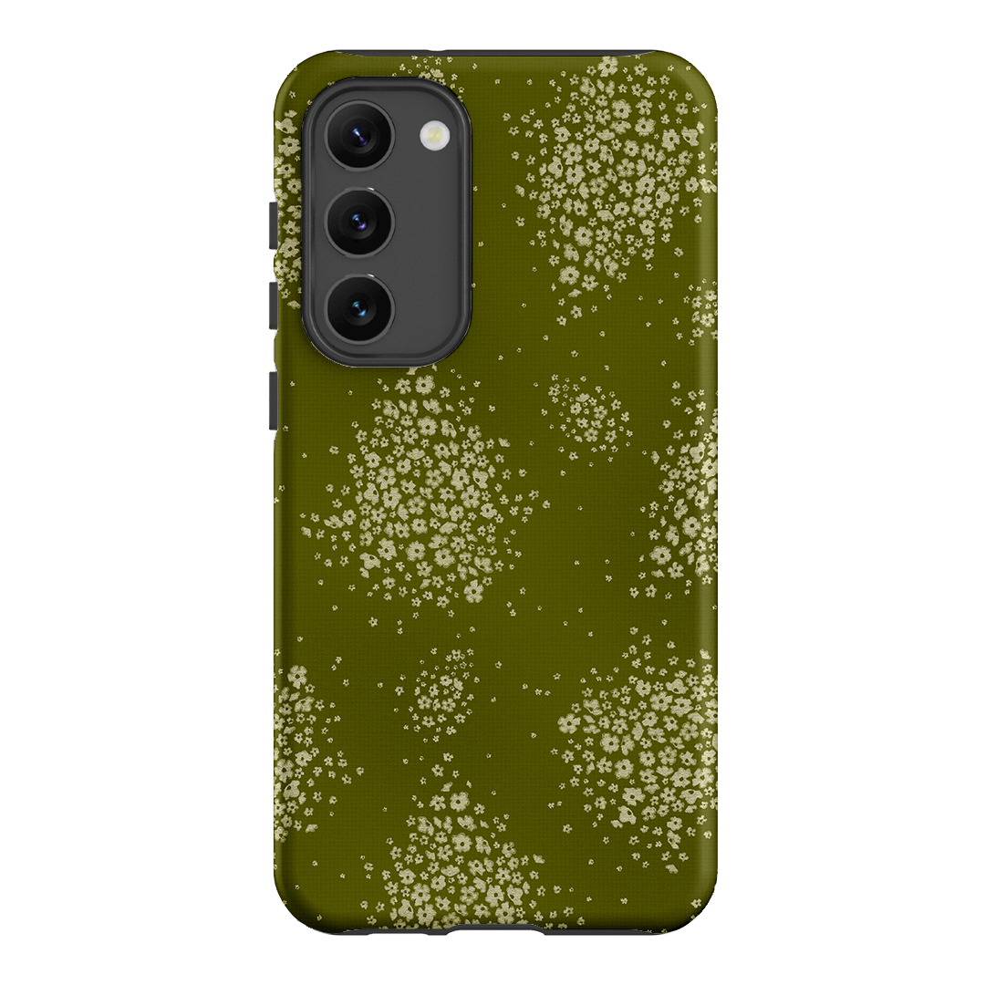 Olive Bloom Printed Phone Cases Samsung Galaxy S23 Plus / Armoured by Veronica Tucker - The Dairy