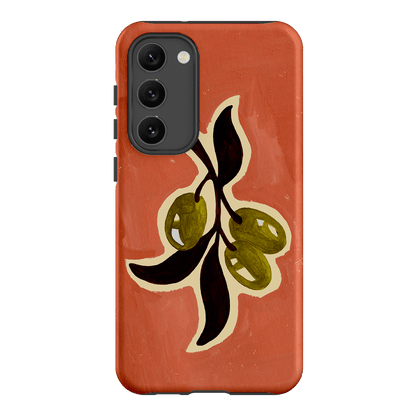 Olives Printed Phone Cases Samsung Galaxy S23 Plus / Armoured by Studio Bon - The Dairy