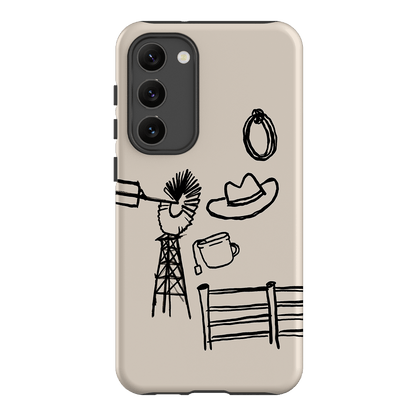 Outstation Printed Phone Cases Samsung Galaxy S23 Plus / Armoured by Nardurna - The Dairy