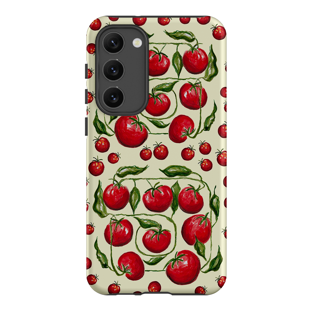 Red Tomatoes Printed Phone Cases Samsung Galaxy S23 Plus / Armoured by BG. Studio - The Dairy