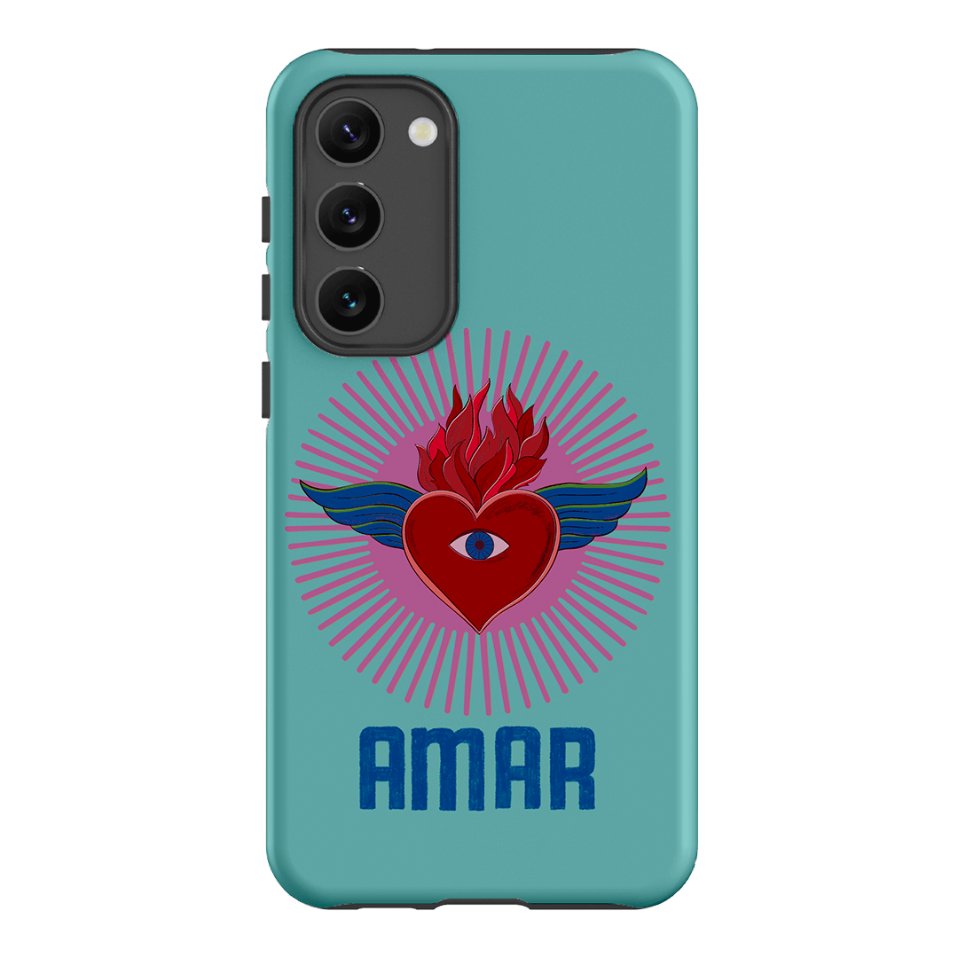 Sacred Heart Printed Phone Cases Samsung Galaxy S23 Plus / Armoured by Fenton & Fenton - The Dairy