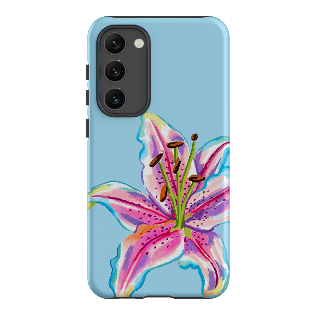 Sky Lily Printed Phone Cases Samsung Galaxy S23 Plus / Armoured by Femke Studio - The Dairy