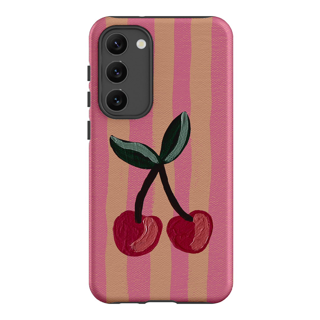 Cherry On Top Printed Phone Cases Samsung Galaxy S23 Plus / Armoured by Amy Gibbs - The Dairy