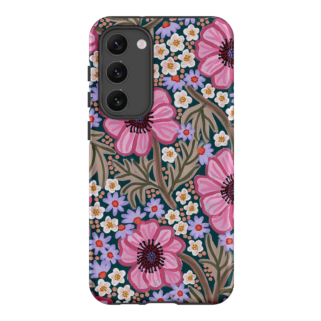 Pretty Poppies Printed Phone Cases Samsung Galaxy S23 Plus / Armoured by Amy Gibbs - The Dairy